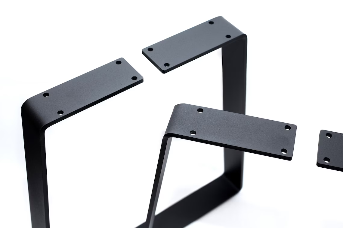 Dining Room Desk Legs, Metal Bench, Table Legs, Modern Iron Coffee Table Legs, Sturdy Steel Set Of 2, desk legs home living wood table leg - FREYO