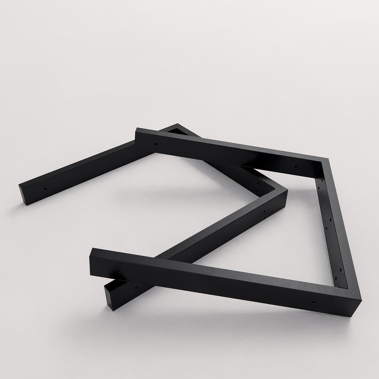 Double Bracket Washbasin Support | Heavy-Duty Sink & Floating Shelf Brackets | Wall-Mounted Vanity Brackets | Custom Sizes Available