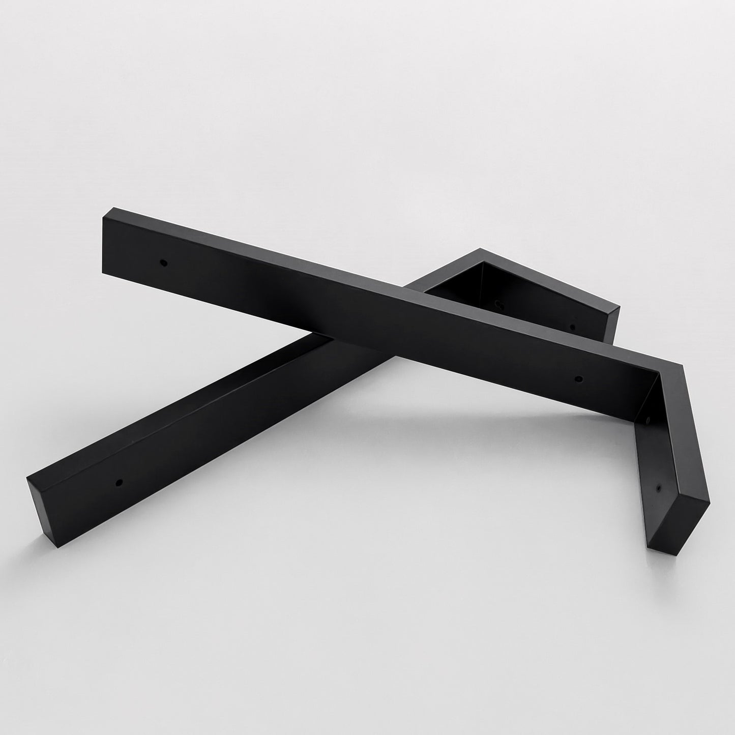 4”/15cm Metal Washbasin Bracket - Heavy Duty Wall-Mounted Vanity Support for Washbasin Console, Durable & Space-Saving Design
