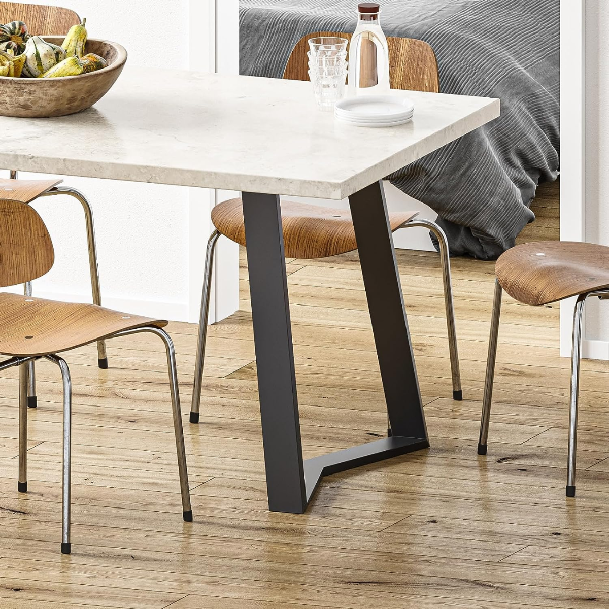 Metal Table Legs Furniture Dining Coffee Bench Legs - FREYO