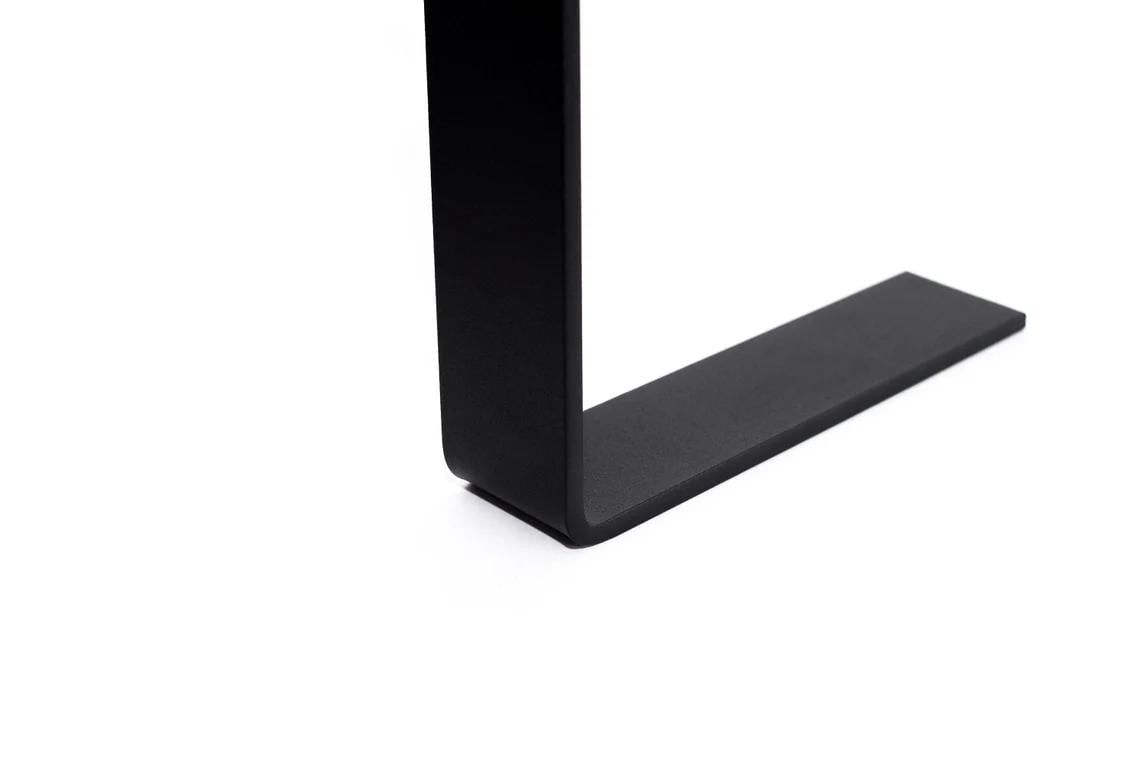 6''/15cm High Metal Furniture Legs Industrial Bench Frame, Console Table Feet, Sideboard Legs Heavy Duty Set of 2 Modern DIY Table Supports