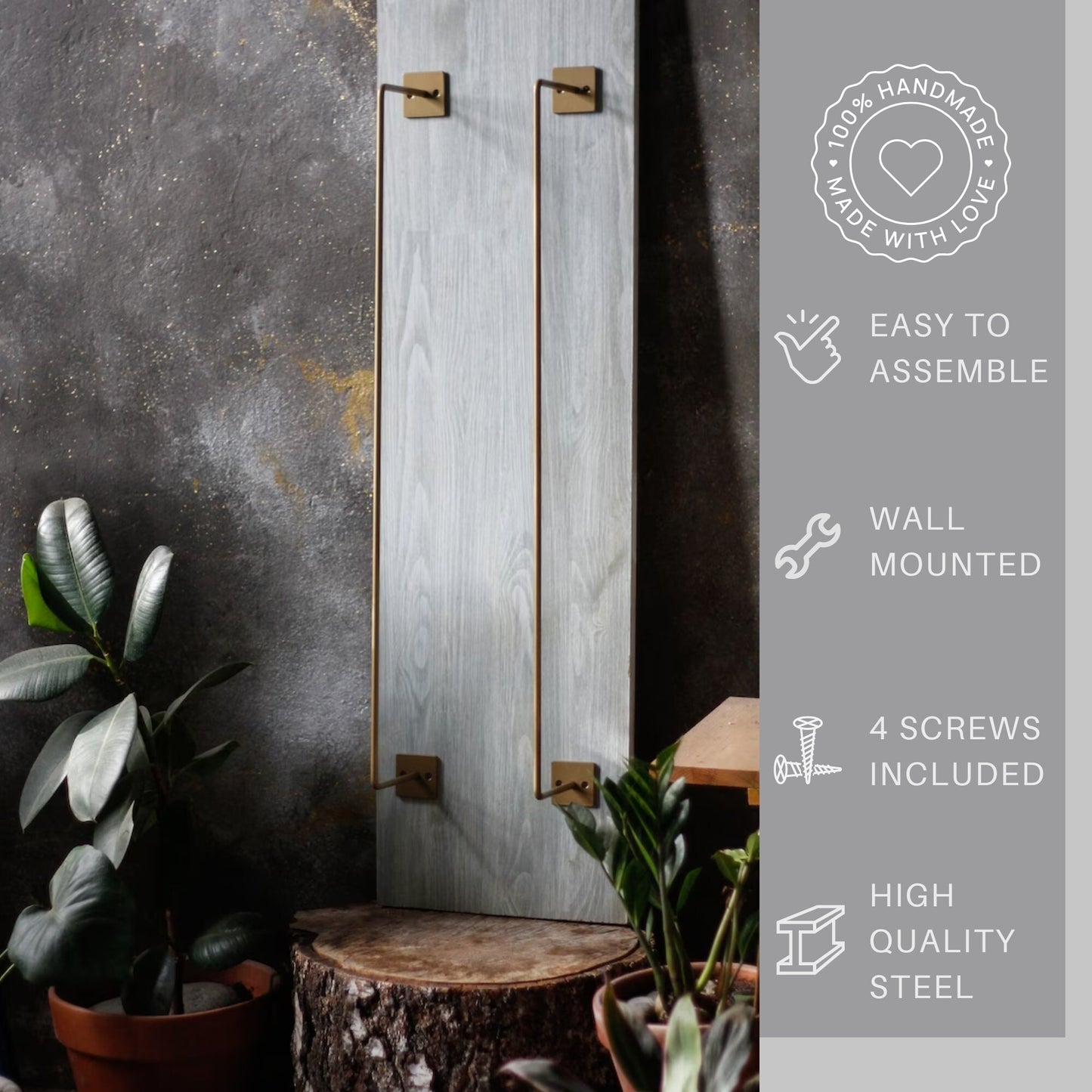 Towels Rack Bathroom Wall Mount Solid Metal Storage Holder For Bath Towels Organizer - FREYO