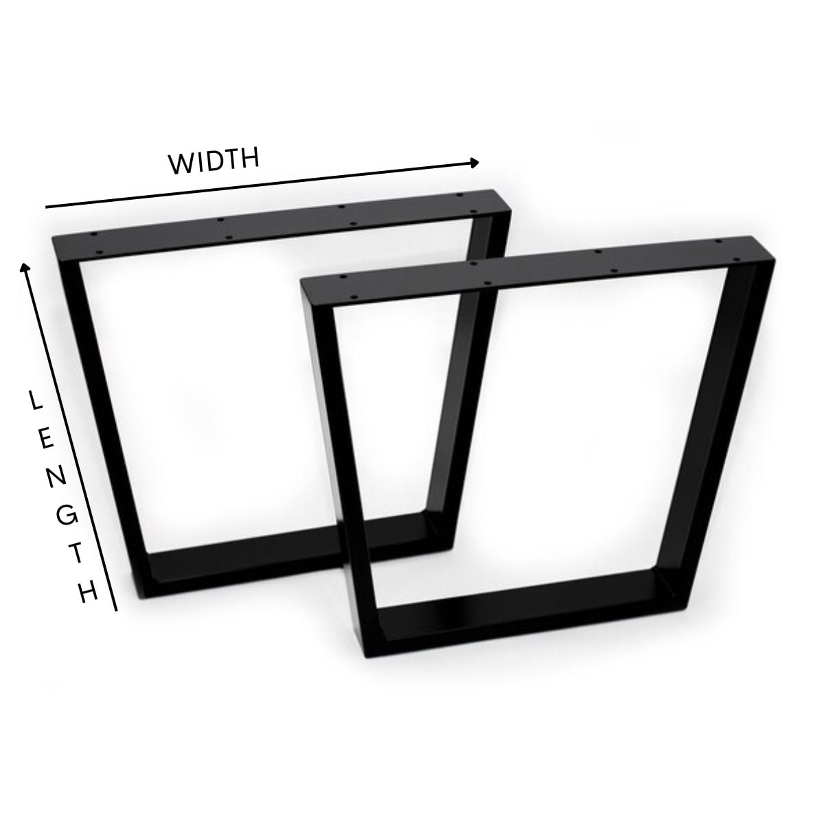Metal Dining Table Legs Welded Heavy Duty Modern Desk Legs Minimalist Stylish And Sturdy Furniture Legs - FREYO