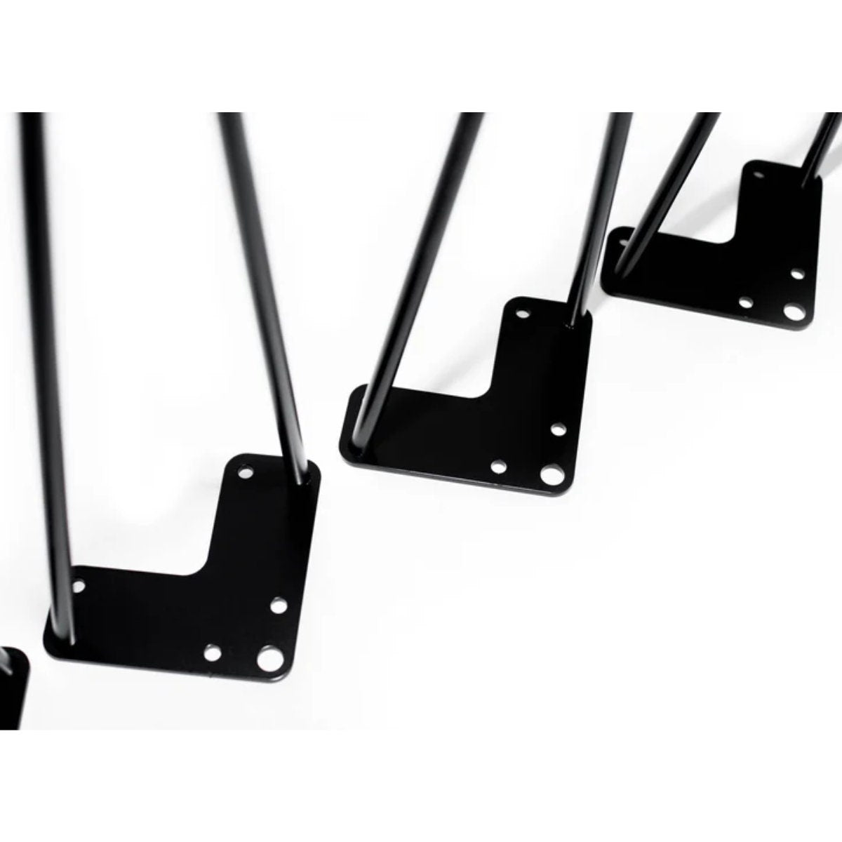 Metal Hairpin Furniture Legs - Set of 4 for Coffee Tables & Desks - FREYO