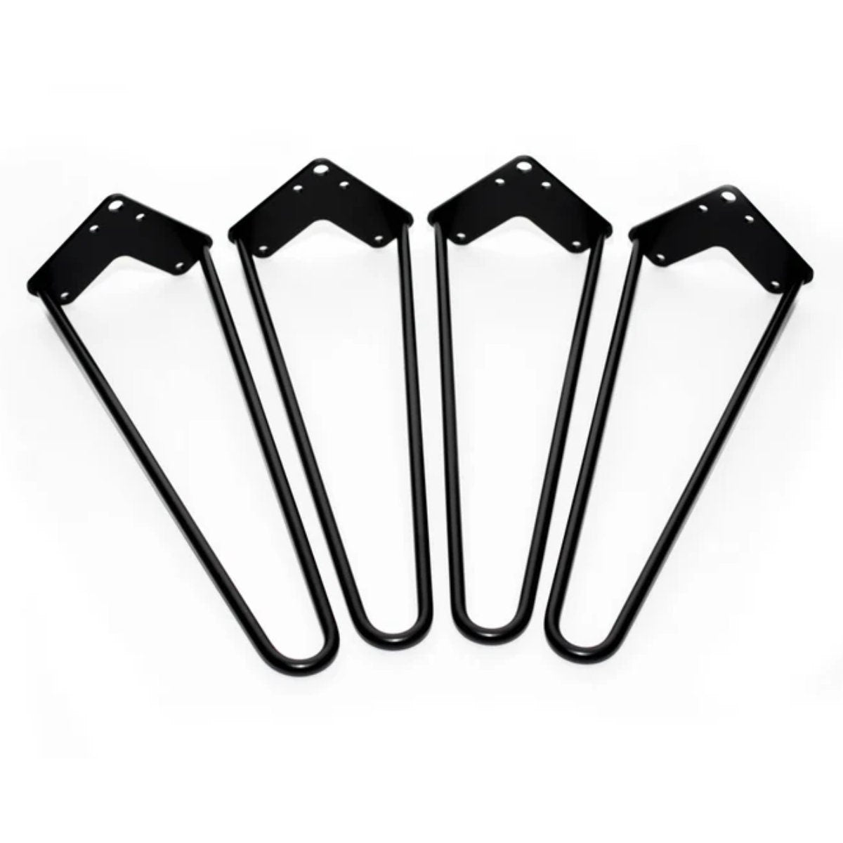 Metal Hairpin Furniture Legs - Set of 4 for Coffee Tables & Desks - FREYO