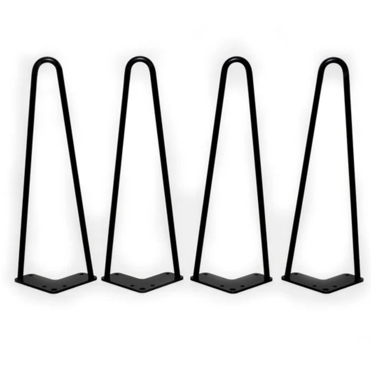Metal Hairpin Furniture Legs - Set of 4 for Coffee Tables & Desks - FREYO