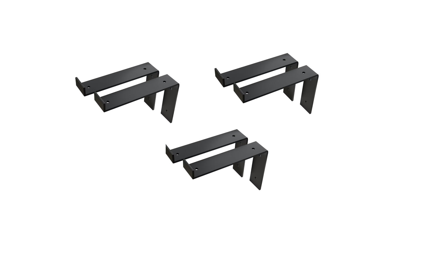 Heavy Duty Shelf Bracket Metal Shelf Supports 6pcs - FREYO