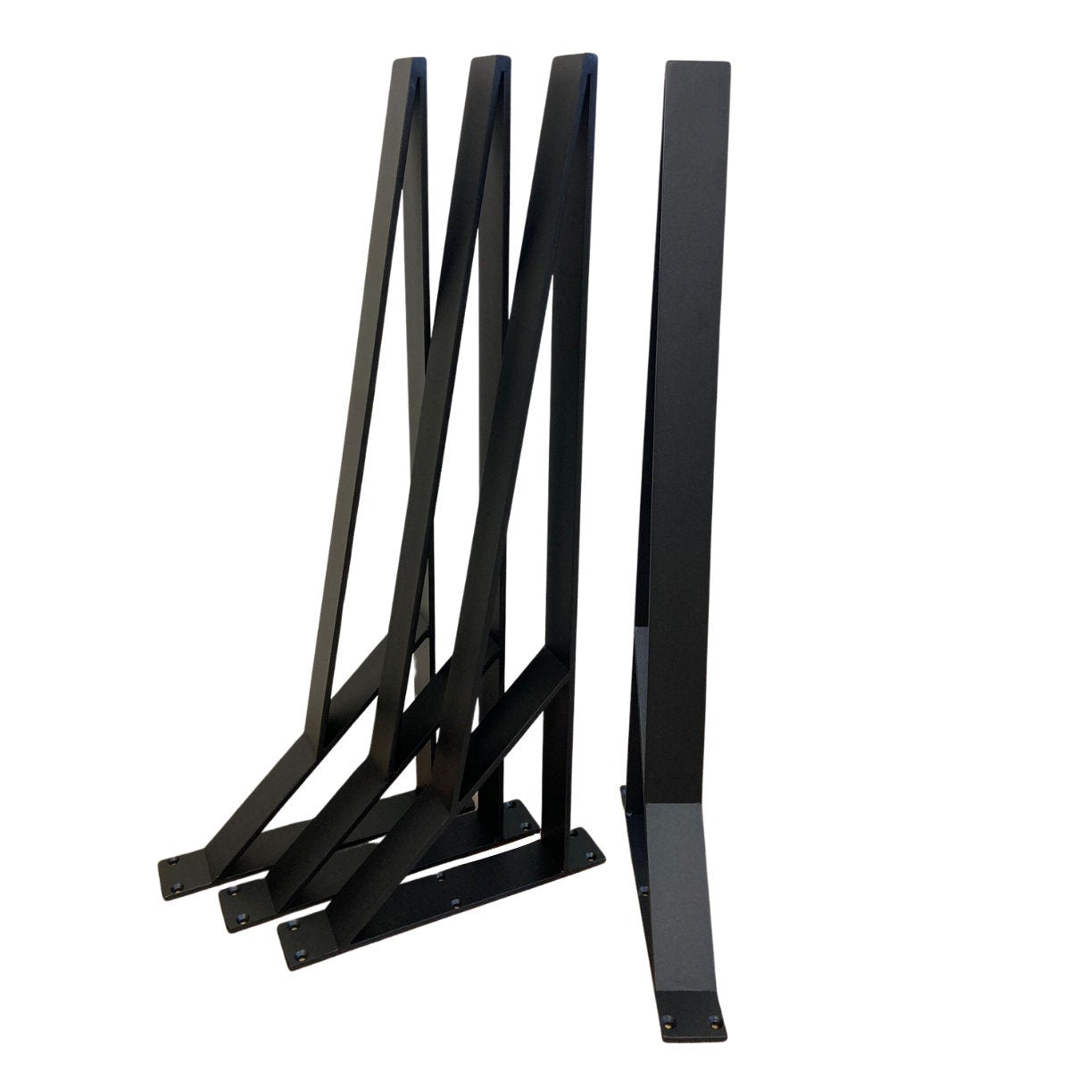 Metal Table Legs, Modern Minimalist Sturdy Desk Legs Dining Room Iron Legs Set Of 4 - FREYO