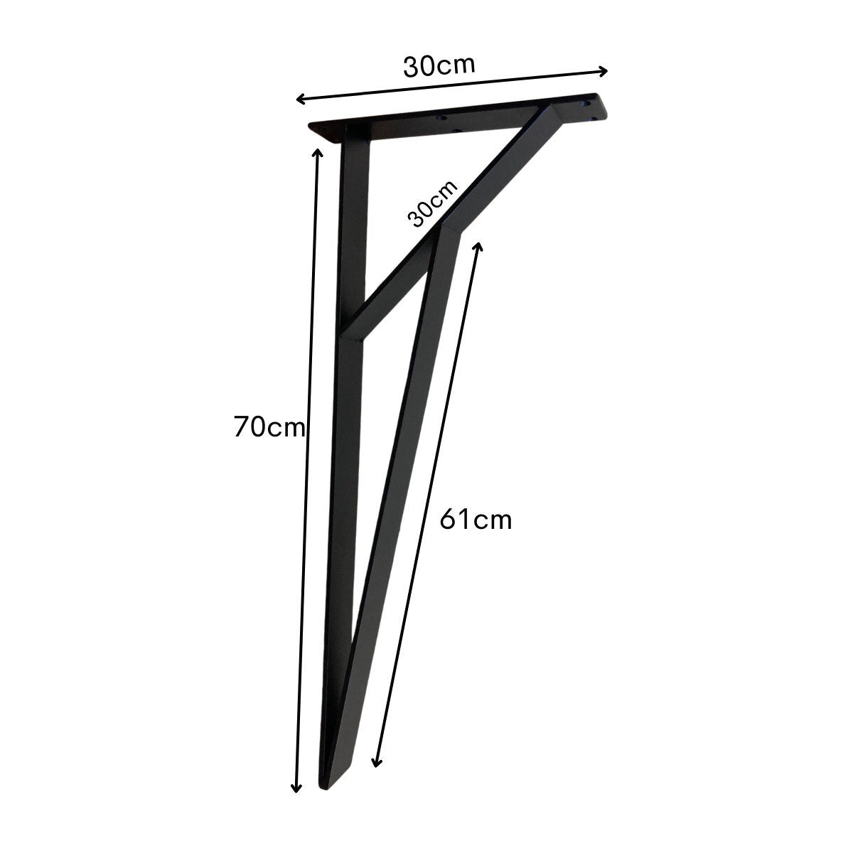 Metal Table Legs, Modern Minimalist Sturdy Desk Legs Dining Room Iron Legs Set Of 4 - FREYO