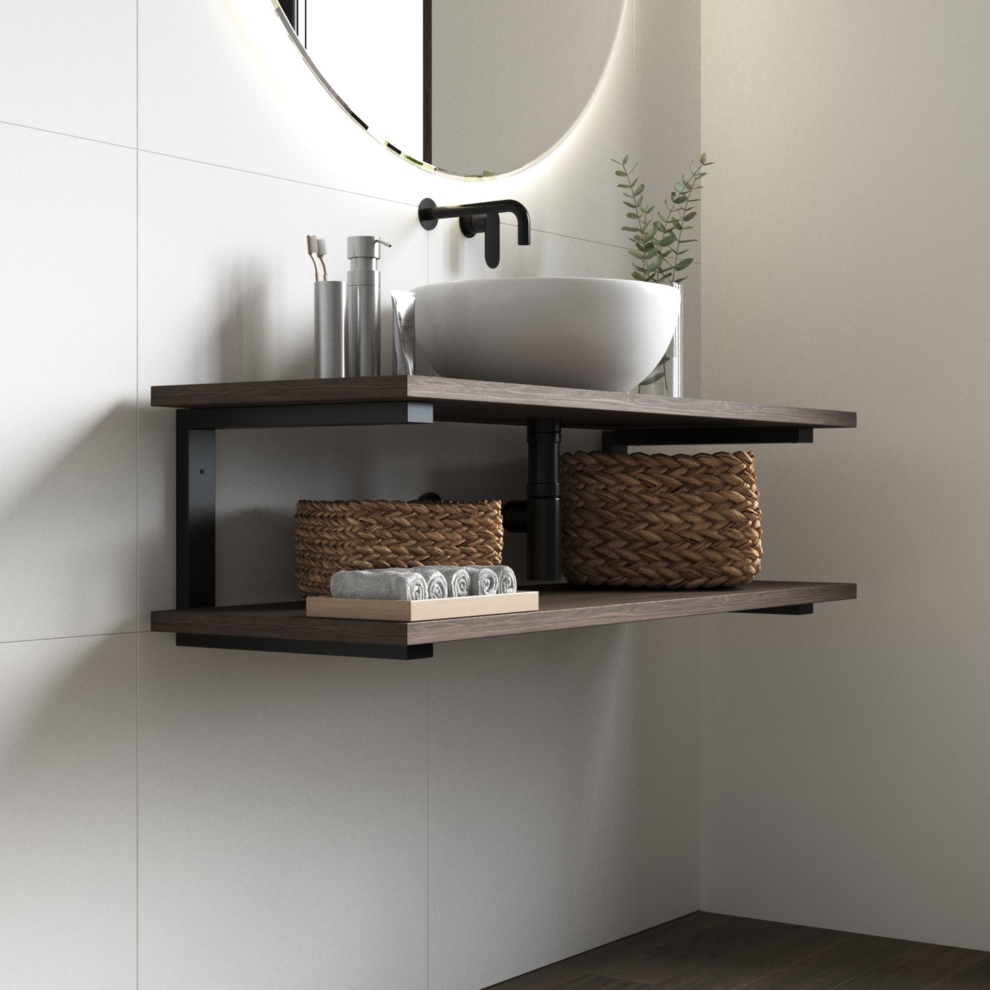 Washbasin For Vanity Unit | Countertop Bathroom Sink | Modern Bathroom Furniture Decor