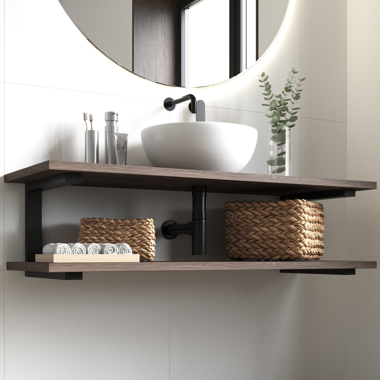 Washbasin For Vanity Unit | Countertop Bathroom Sink | Modern Bathroom Furniture Decor