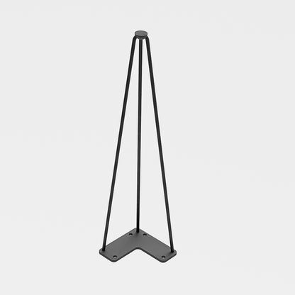 Steel Hairpin Legs 76cm (30”) – Bathroom Vanity & Sink Countertop, Heavy Duty Metal Table Legs