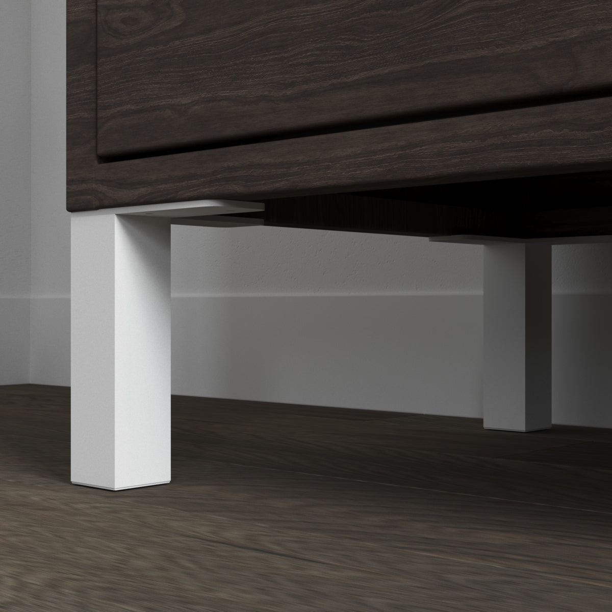Rectangular furniture legs, cabinet feet for sofa, bed, couch, sideboard plinth feet, metal legs