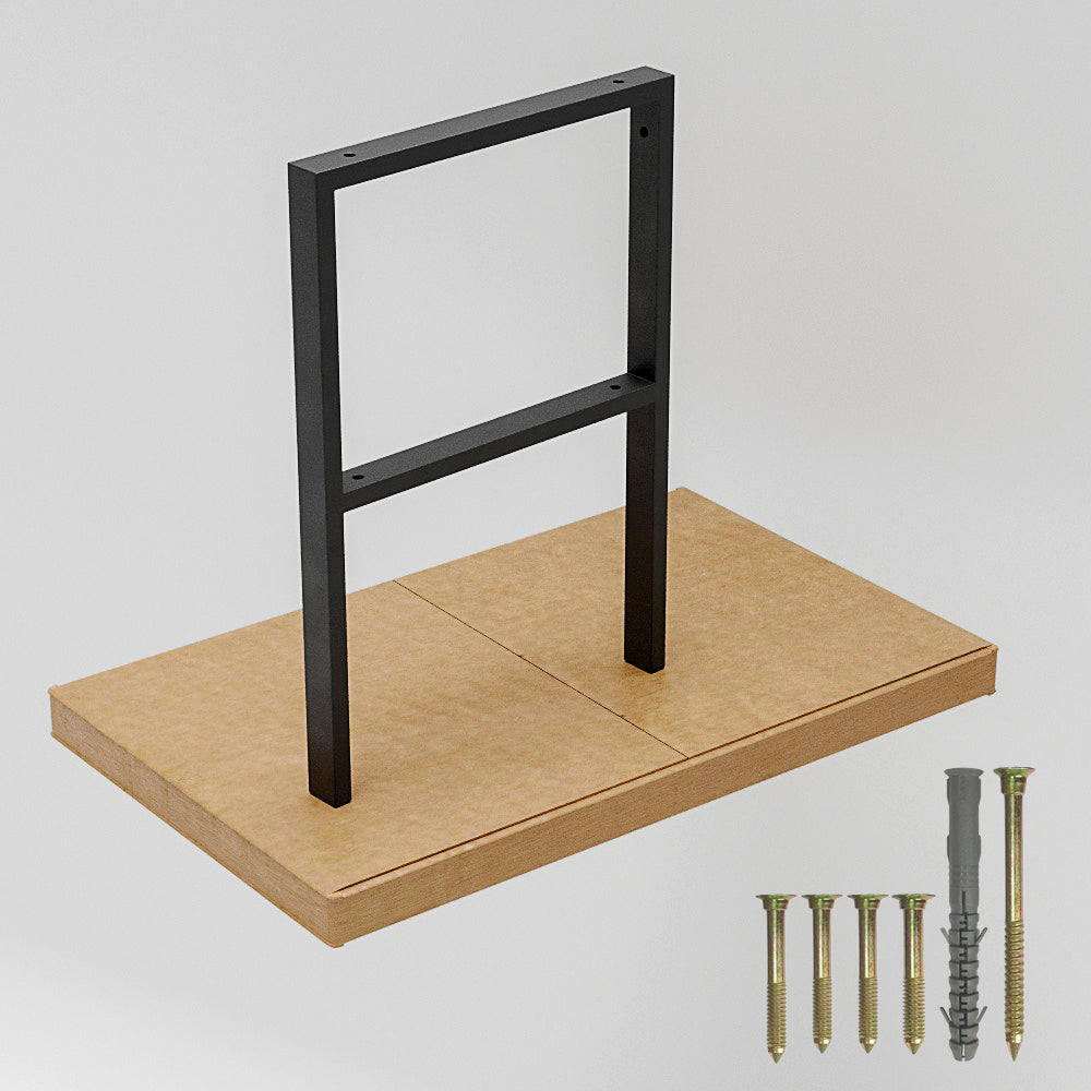 Vanity Unit Legs | Vanity Bracket | Metal Vanity Feet | Shelf & Cabinet Legs | Bathroom Furniture Hardware | Height 76cm/30''