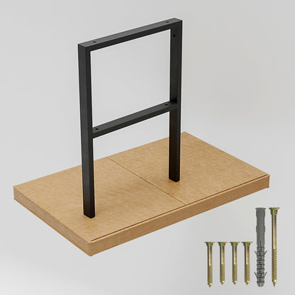 Vanity Unit Legs | Vanity Bracket | Metal Vanity Feet | Shelf & Cabinet Legs | Bathroom Furniture Hardware | Height 76cm/30''
