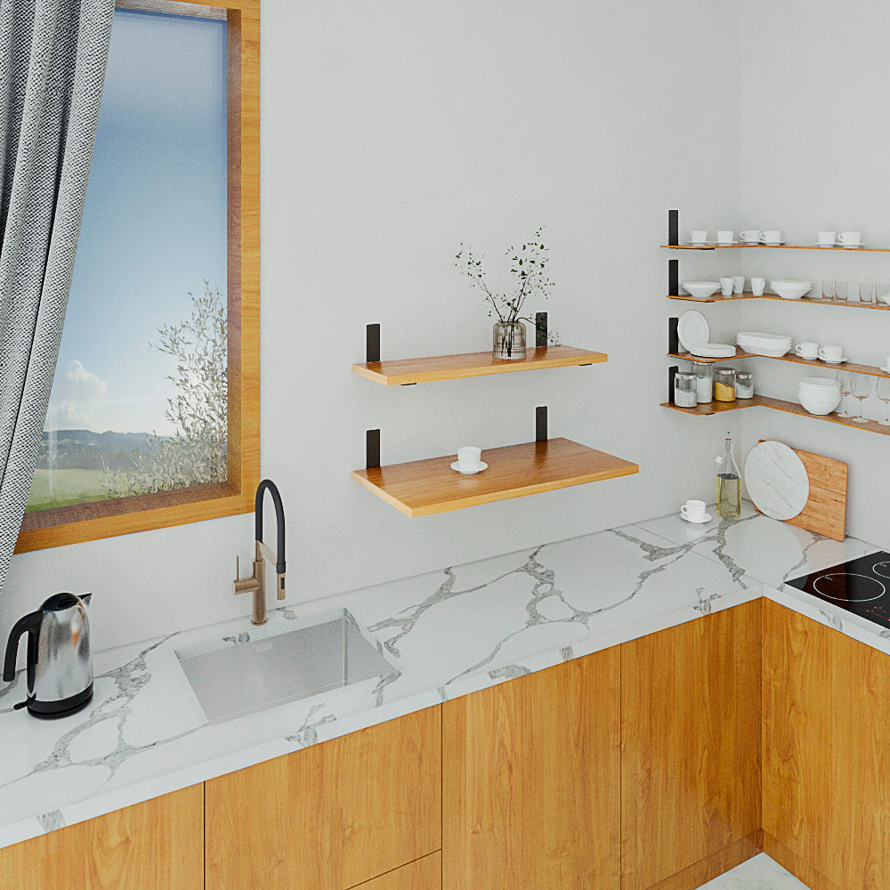 Shelf Bracket Metal Support Minimalist Wall Shelf L-Bracket