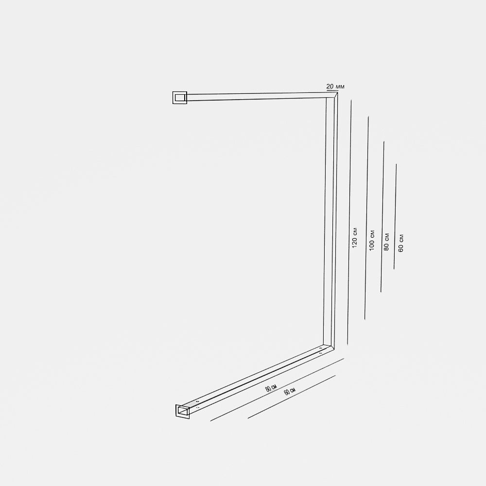 Ceiling Metal Clothes Rail – Minimalist Steel Hanging Wardrobe Rack