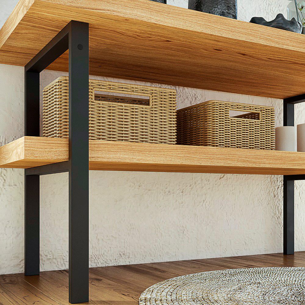 Vanity Unit Legs | Vanity Bracket | Metal Vanity Feet | Shelf & Cabinet Legs | Bathroom Furniture Hardware | Height 76cm/30''