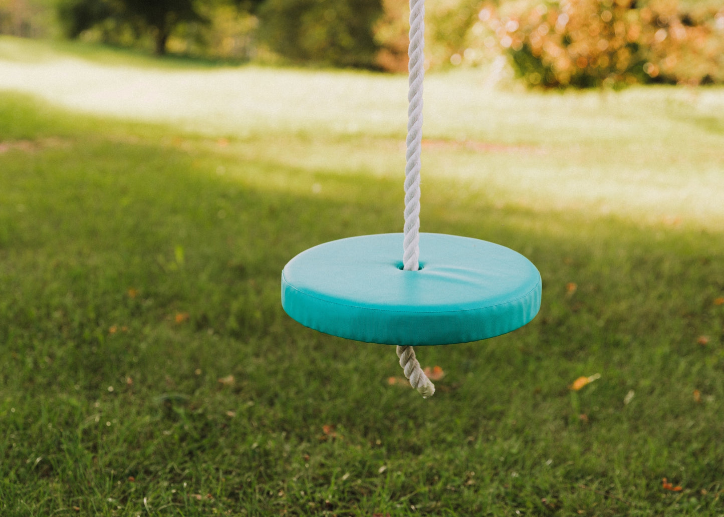 Tree Swing Disc Handmade Round Padded  For Indoor Outdoor Activity