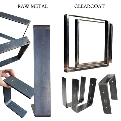 Double Shelf Bracket Washbasin, Vanity Support, Wall Mounted Sink Brackets, Custom Size