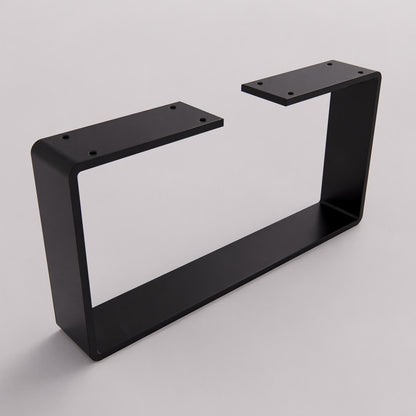 6''/15cm High Metal Furniture Legs Industrial Bench Frame, Console Table Feet, Sideboard Legs Heavy Duty Set of 2 Modern DIY Table Supports