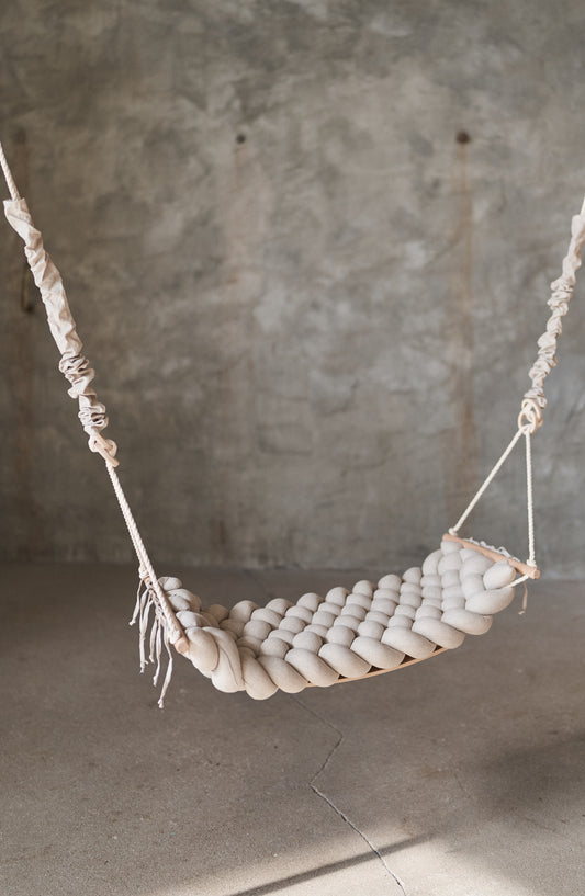 Unique Cotton Indoor Swing Adult, Luxury Braided Swing Toddler, Baby Seat Wedding Decorations, wooden swing, outdoor swing