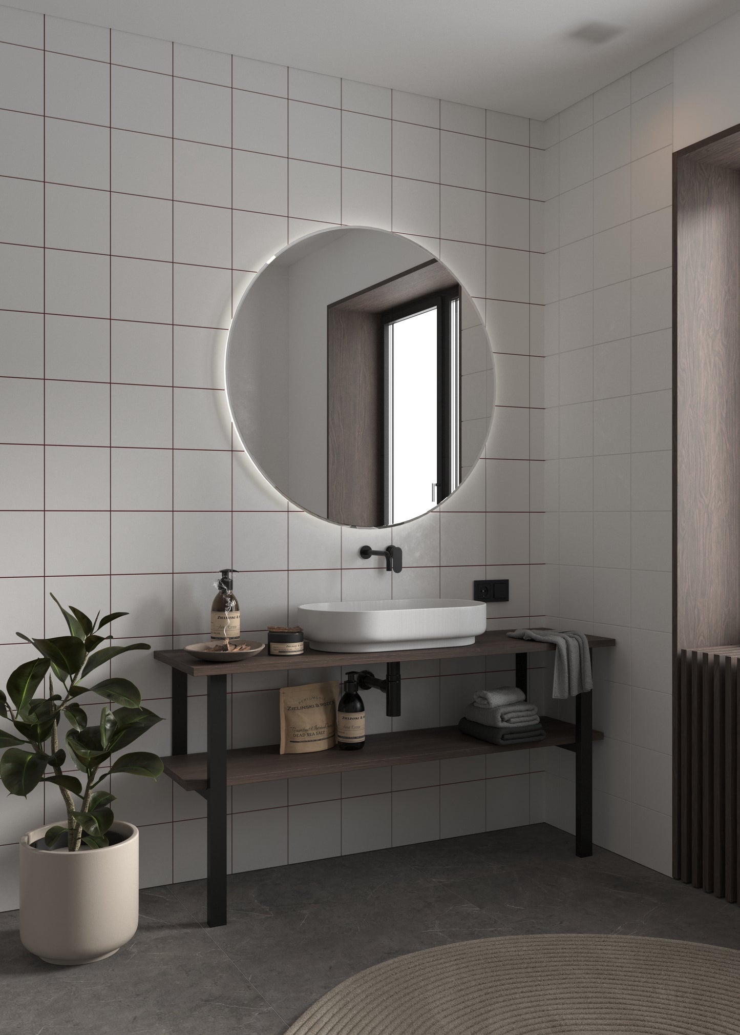 Metal Vanity Legs 76cm / 30'' | Bathroom Cabinet Support