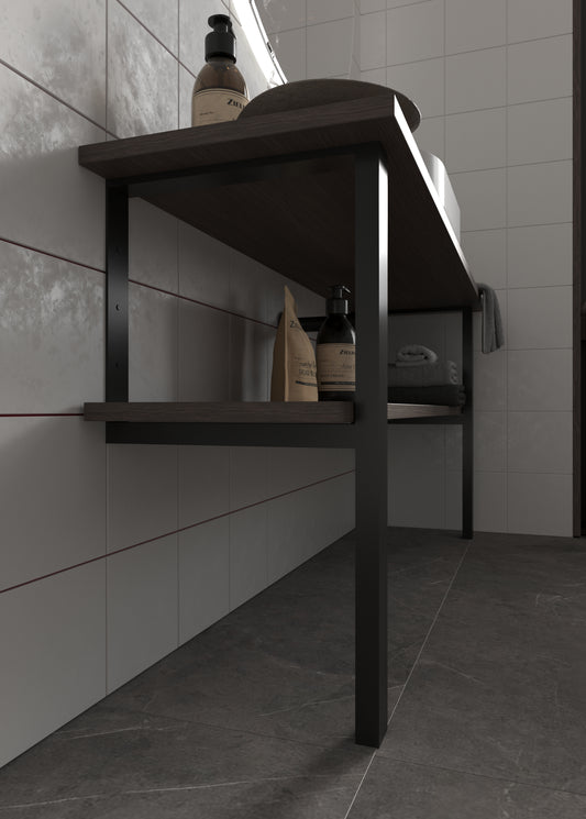 Metal Vanity Legs 76cm / 30'' | Bathroom Cabinet Support