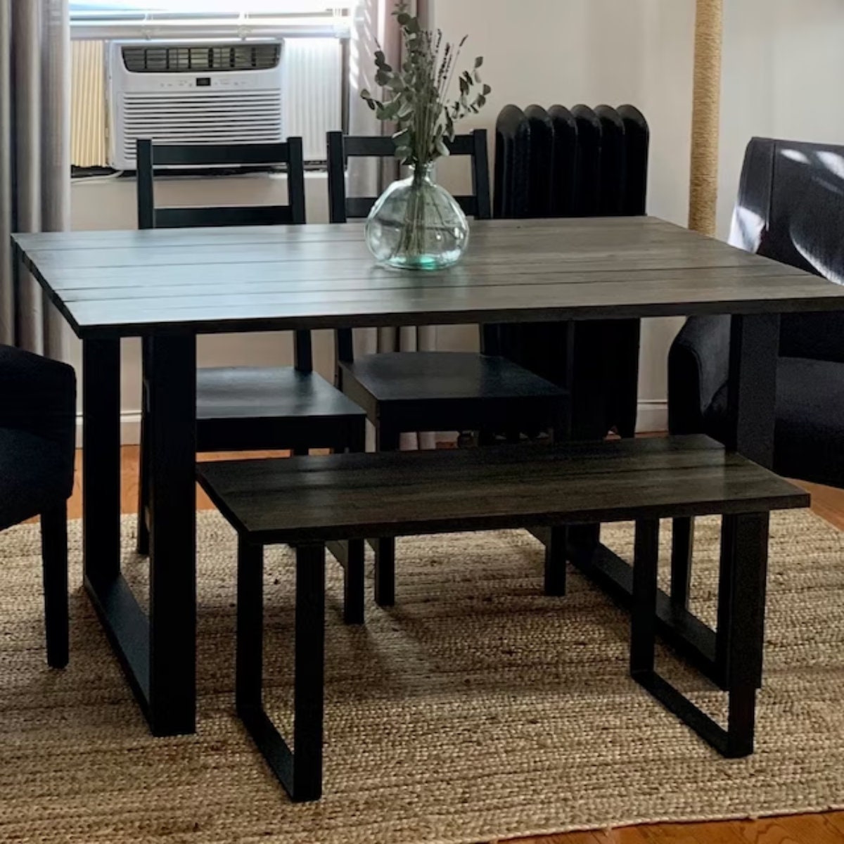 Dining Room Desk Legs, Metal Bench, Table Legs, Modern Iron Coffee Table Legs, Sturdy Steel Set Of 2, desk legs home living wood table leg - FREYO
