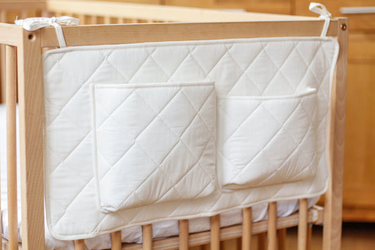 Babybett Organizer Cot Organiser Bedside Diaper Pocket Storage