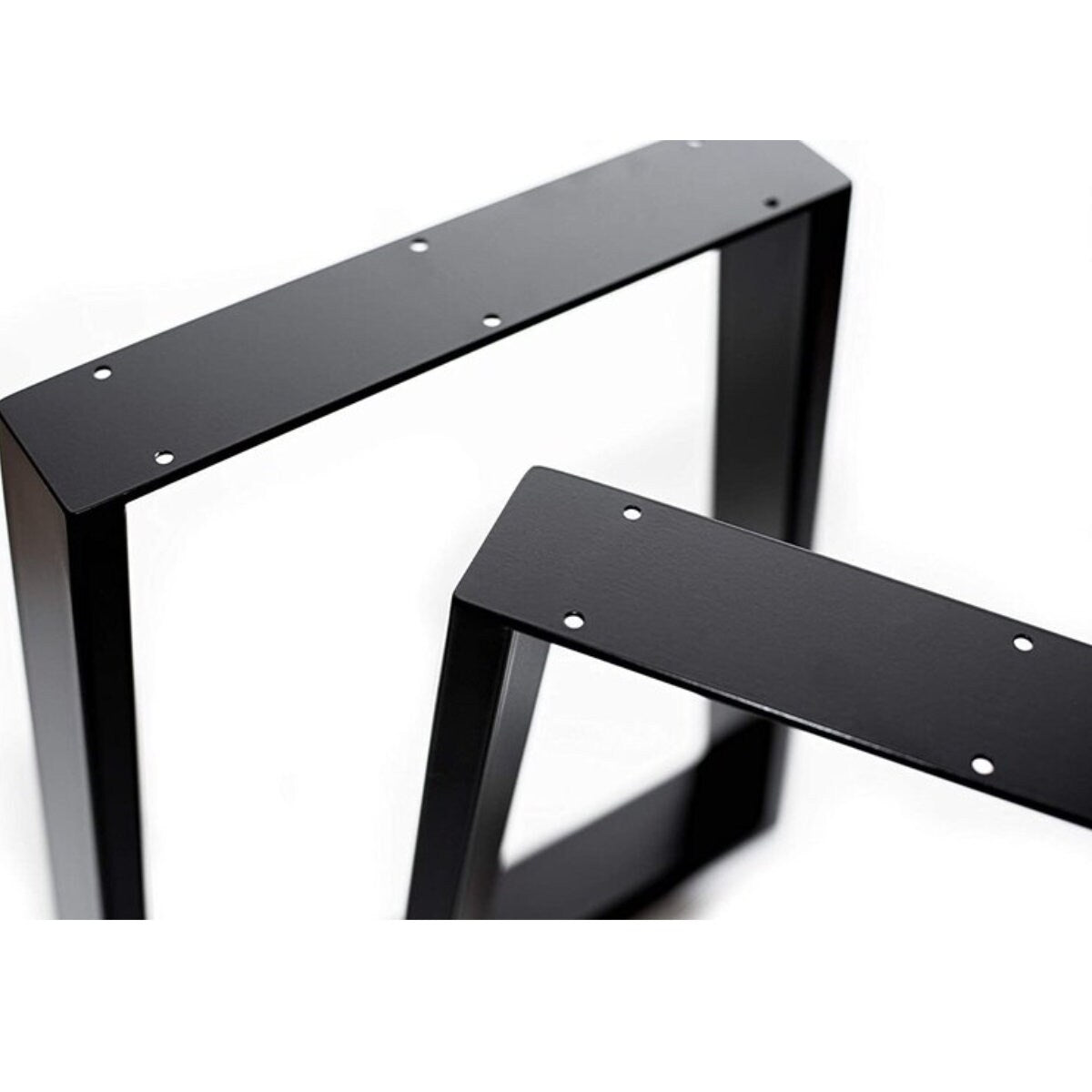 Trapezoid Welded Metal Table And Bench Legs Modern Sturdy Furniture Legs